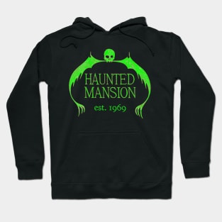 Haunted Mansion - Original logo - 50th Anniversary - Green T-Shirt Hoodie